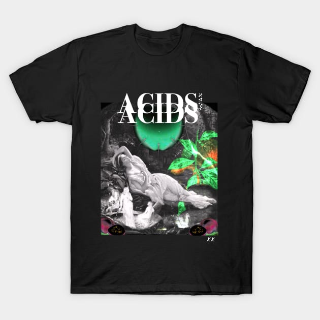 ACIDS release merchandising T-Shirt by FEFO the GHOST